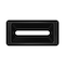 Toter Document Slot Trash Can Lid, Black SL000-40200 - alternate 1